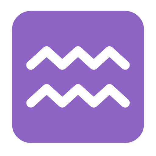 Знак зодиака Водолей для Microsoft Windows 11 23H2 June 2024 Update