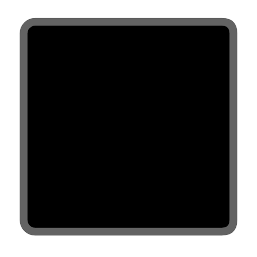  Black Large Square Emoji