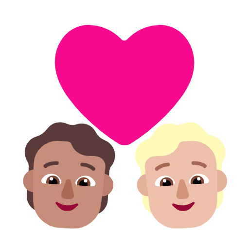 Влюбленная пара: взрослый взрослый средний тон кожи светлый тон кожи для Microsoft Windows 11 23H2 June 2024 Update