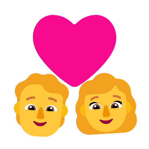 Пара з серцем: людина, жінка для Microsoft Windows 11 23H2 June 2024 Update