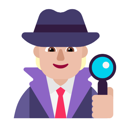 Детектив: світлий тон шкіри для Microsoft Windows 11 23H2 June 2024 Update