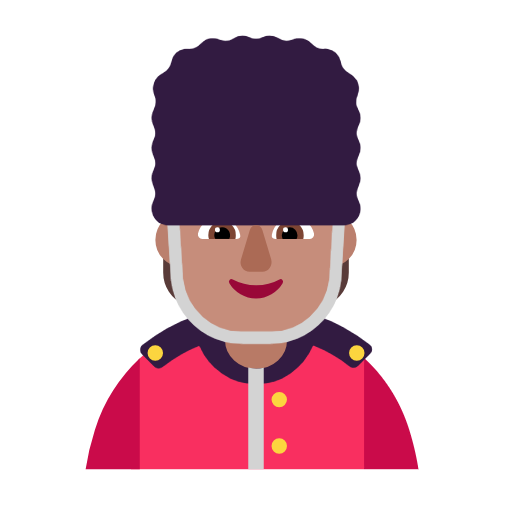 Гвардеец: средний тон кожи для Microsoft Windows 11 23H2 June 2024 Update