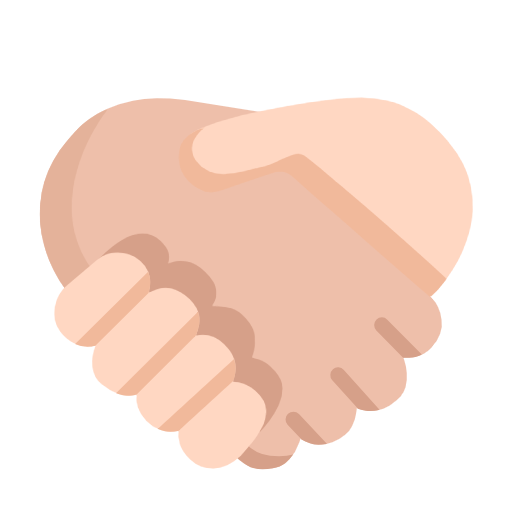 Рукостискання: світлий тон шкіри дуже світлий тон шкіри для Microsoft Windows 11 23H2 June 2024 Update