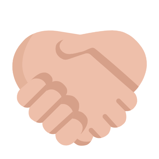 Рукостискання: світлий тон шкіри для Microsoft Windows 11 23H2 June 2024 Update