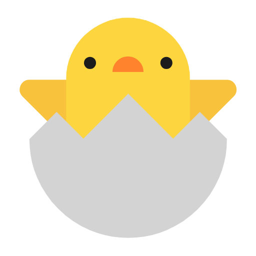 Цыпленок в яйце эмодзи ??