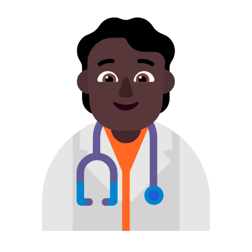 Медичний працівник: дуже темний тон шкіри для Microsoft Windows 11 23H2 June 2024 Update