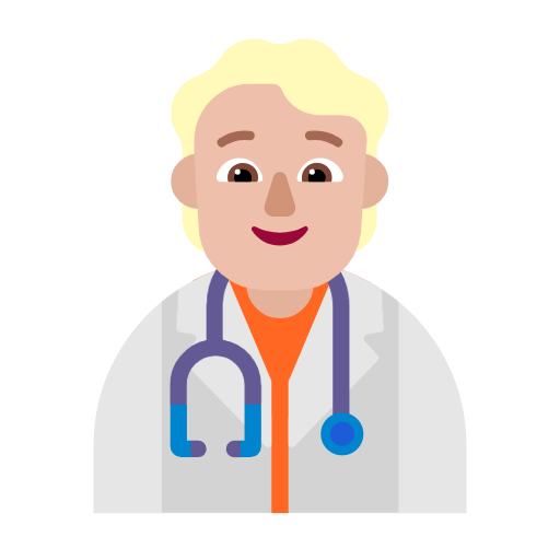 Медицинский работник: светлый тон кожи для Microsoft Windows 11 23H2 June 2024 Update