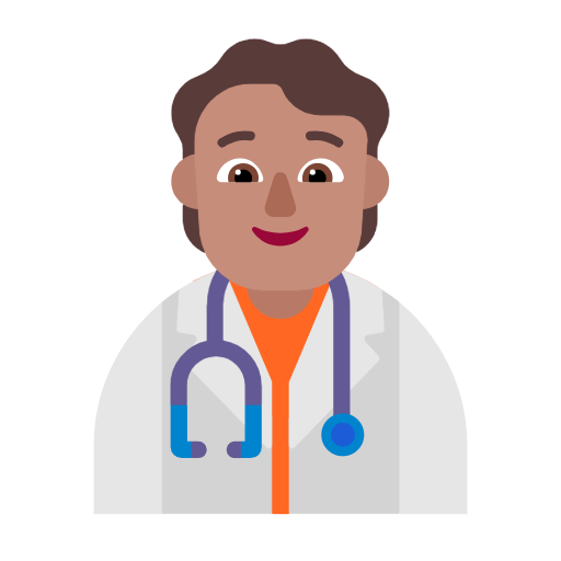 Медичний працівник: середній тон шкіри для Microsoft Windows 11 23H2 June 2024 Update