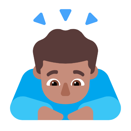 Чоловік кланяється: середній тон шкіри для Microsoft Windows 11 23H2 June 2024 Update