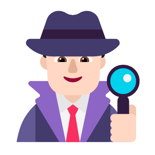 Чоловік-детектив: дуже світлий тон шкіри для Microsoft Windows 11 23H2 June 2024 Update