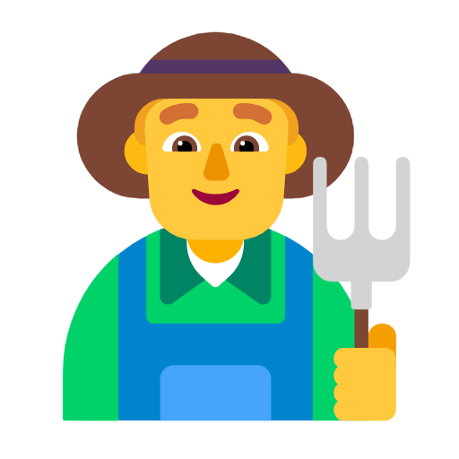 Чоловік-фермер для Microsoft Windows 11 23H2 June 2024 Update