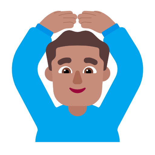 Мужчина за: средний тон кожи для Microsoft Windows 11 23H2 June 2024 Update