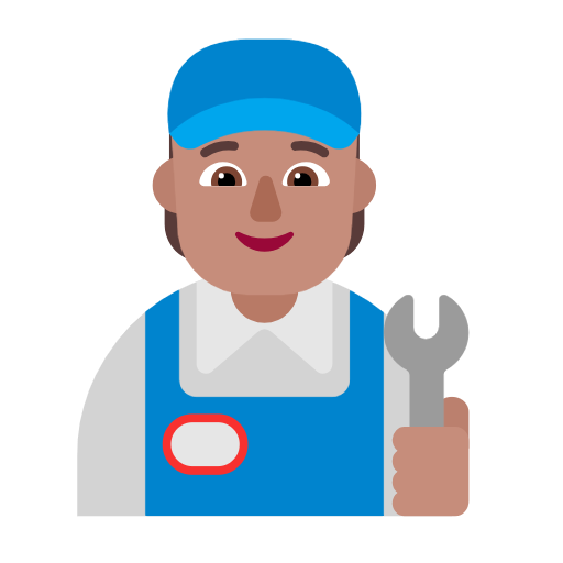 Механік: середній тон шкіри для Microsoft Windows 11 23H2 June 2024 Update