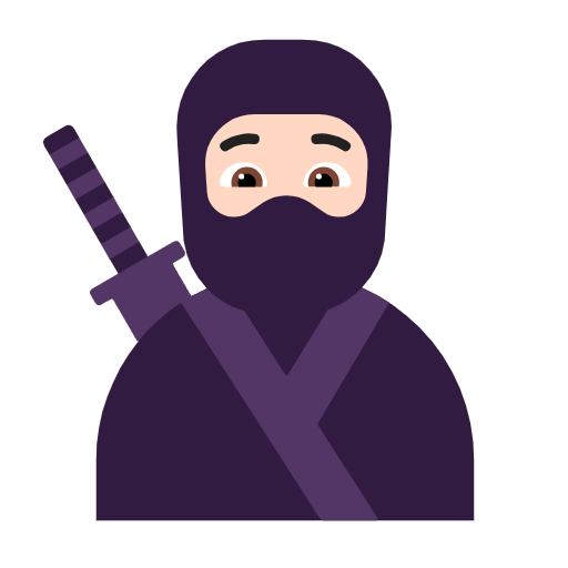 Ниндзя: очень светлый тон кожи для Microsoft Windows 11 23H2 June 2024 Update