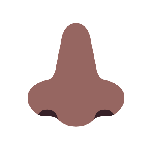 Нос: темный тон кожи для Microsoft Windows 11 23H2 June 2024 Update