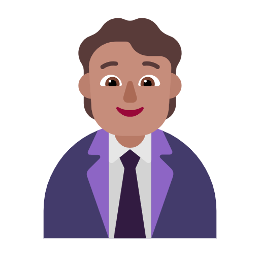 Офісний працівник: середній тон шкіри для Microsoft Windows 11 23H2 June 2024 Update