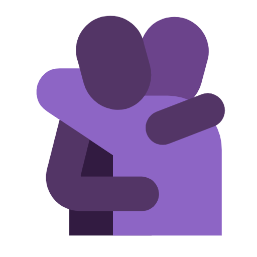 Обнимающиеся люди для Microsoft Windows 11 23H2 June 2024 Update