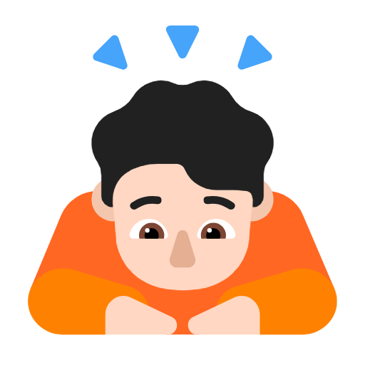 Людина кланяється: дуже світлий тон шкіри для Microsoft Windows 11 23H2 June 2024 Update