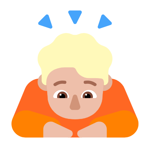 Людина кланяється: світлий тон шкіри для Microsoft Windows 11 23H2 June 2024 Update