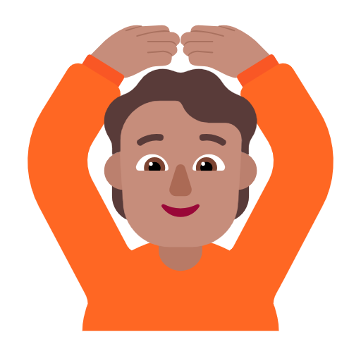 Человек за: средний тон кожи для Microsoft Windows 11 23H2 June 2024 Update