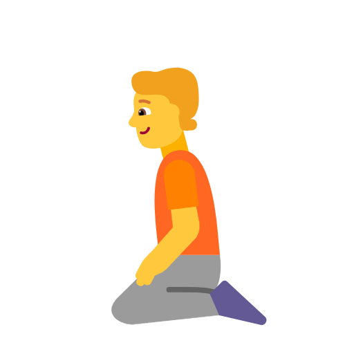 Людина на колінах для Microsoft Windows 11 23H2 June 2024 Update