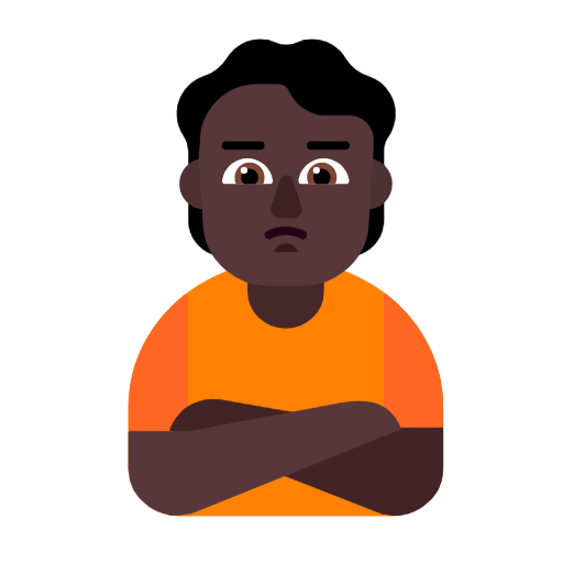 Ображена людина: дуже темний тон шкіри для Microsoft Windows 11 23H2 June 2024 Update