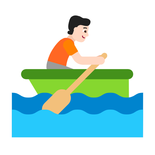 Гребля: очень светлый тон кожи для Microsoft Windows 11 23H2 June 2024 Update