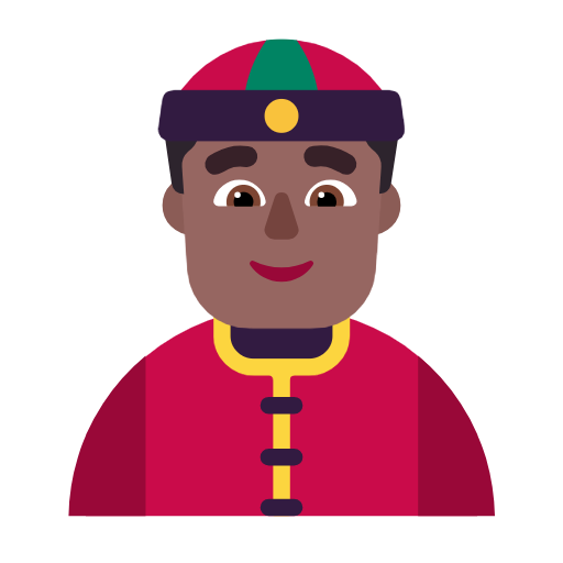 Чоловік у китайській шапці: темний тон шкіри для Microsoft Windows 11 23H2 June 2024 Update