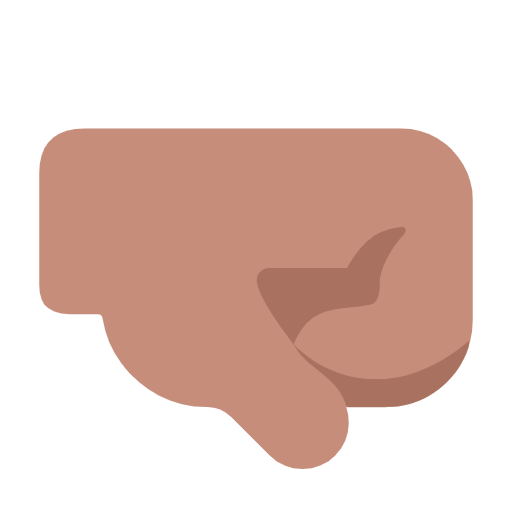 Кулак вправо: середній тон шкіри для Microsoft Windows 11 23H2 June 2024 Update