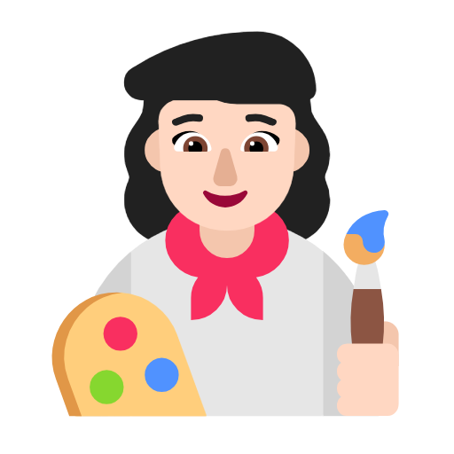 Художниця: дуже світлий тон шкіри для Microsoft Windows 11 23H2 June 2024 Update