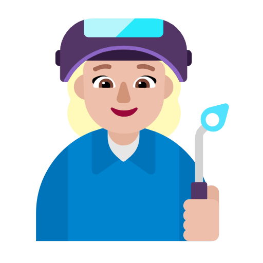 Працівниця: світлий тон шкіри для Microsoft Windows 11 23H2 June 2024 Update