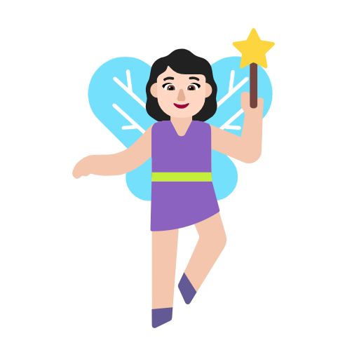 Женщина-фея: очень светлый тон кожи для Microsoft Windows 11 23H2 June 2024 Update