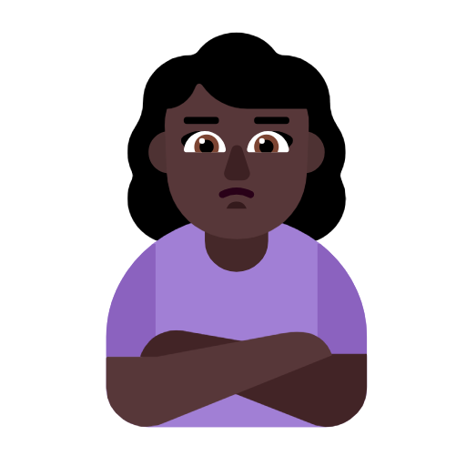 Ображена жінка: дуже темний тон шкіри для Microsoft Windows 11 23H2 June 2024 Update