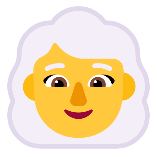 Жінка: сиве волосся для Microsoft Windows 11 23H2 June 2024 Update