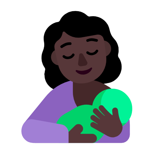 رضاعة: بشرة داكنة