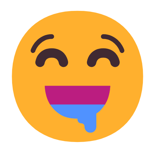 وجه يسيل لعابه