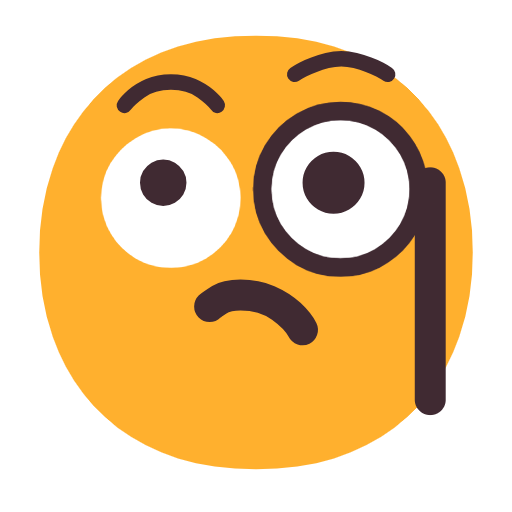 وجه بنظارة أحادية