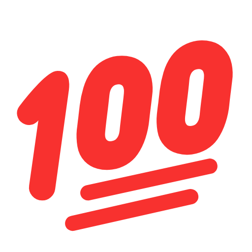 Hundred Points Emoji ๐ฏ