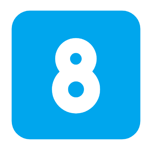مفتاح الرقم 8