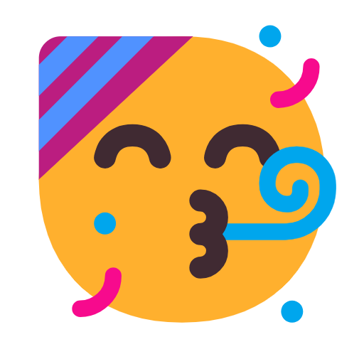 وجه محتفل