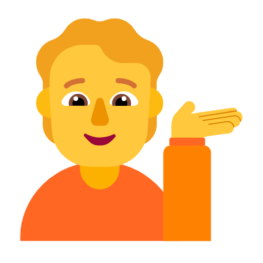 شخص بيد مائلة