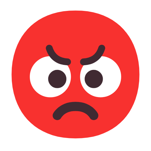 وجه مشتاط غضبًا