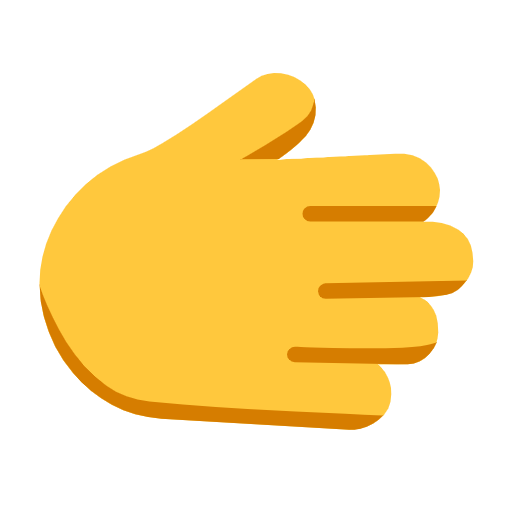 يد باتجاه اليمين