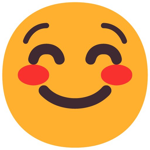 وجه مبتسم