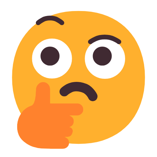 وجه يفكر
