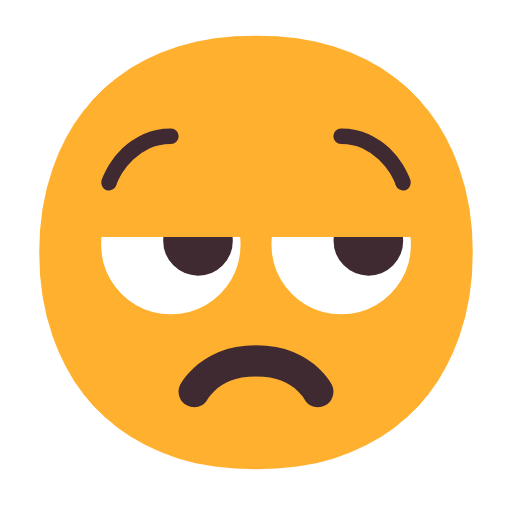 وجه غير مستمتع