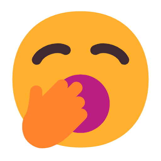 وجه متثائب
