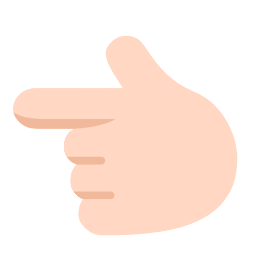 Dorso Da Mão Com Dedo Indicador Apontando Para A Esquerda: Pele Clara para Microsoft Windows 11 24H2 August 2025 Update