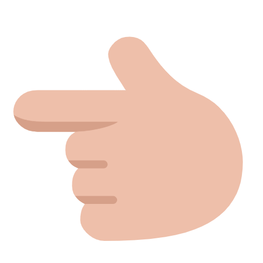 Dorso Da Mão Com Dedo Indicador Apontando Para A Esquerda: Pele Morena Clara para Microsoft Windows 11 24H2 August 2025 Update