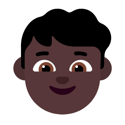 Menino: Pele Escura para Microsoft Windows 11 24H2 August 2025 Update